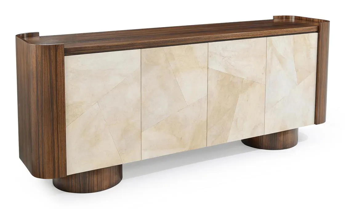 John Richard EUR-04-0757 Arcadian Four Door Credenza John Richard EUR-04-0757 Arcadian Four Door Credenza