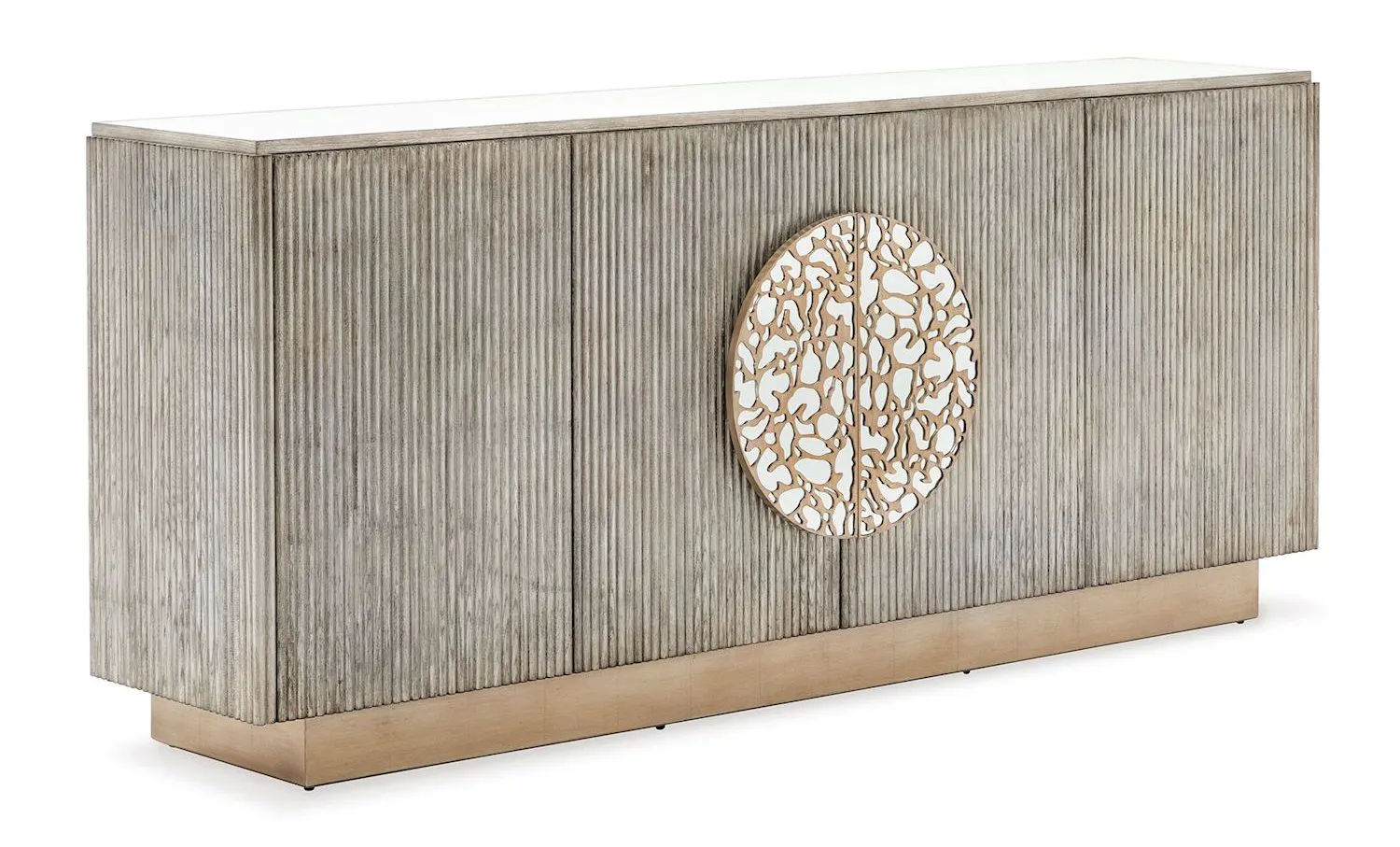 John Richard EUR-04-0777 Moon Shadow Four Door Credenza