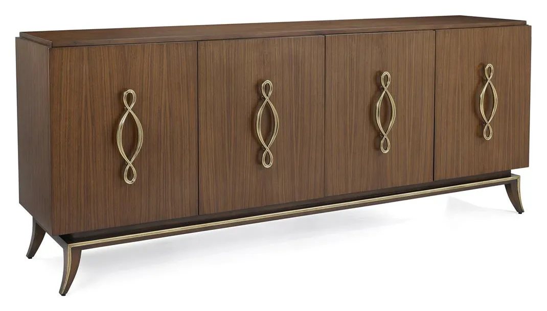John Richard EUR-04-0816 Lovelace Four Door Credenza John Richard EUR-04-0816 Lovelace Four Door Credenza