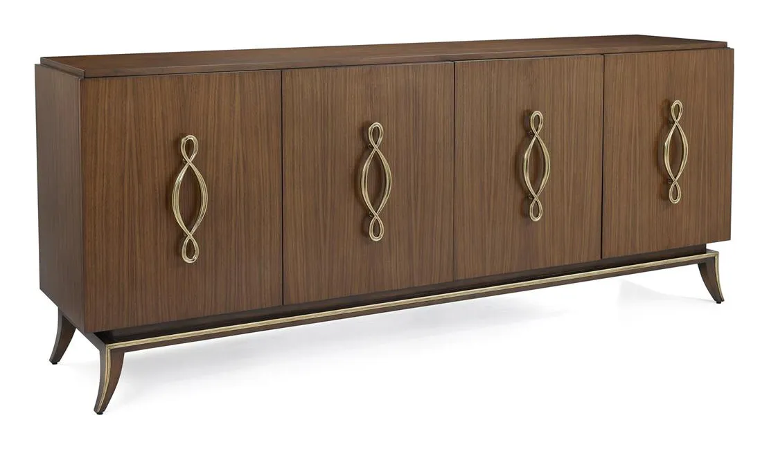 John Richard EUR-04-0816 Lovelace Four Door Credenza John Richard EUR-04-0816 Lovelace Four Door Credenza