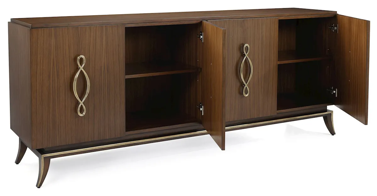 John Richard EUR-04-0816 Lovelace Four Door Credenza John Richard EUR-04-0816 Lovelace Four Door Credenza