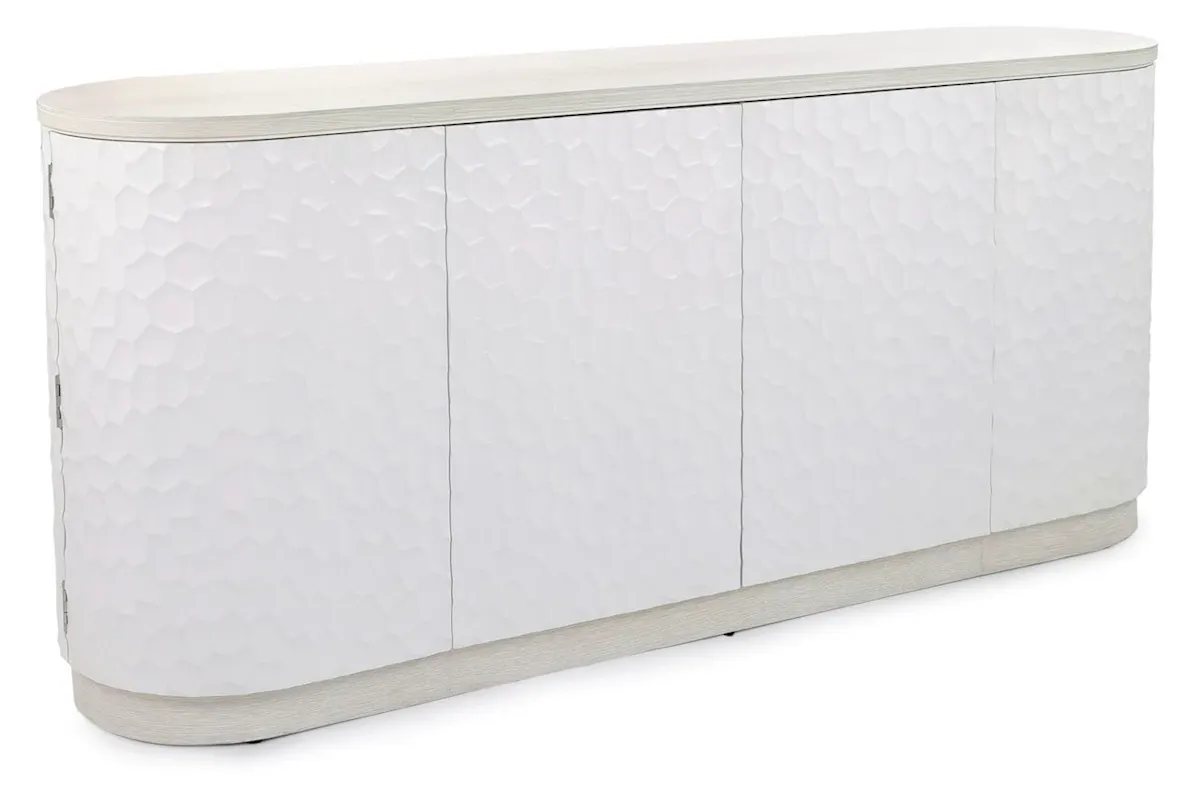 John Richard EUR-04-0818 Branca Four Door Credenza John Richard EUR-04-0818 Branca Four Door Credenza