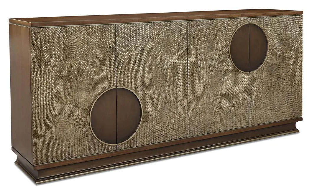 John Richard EUR-04-0821 Naga Four Door Credenza John Richard EUR-04-0821 Naga Four Door Credenza