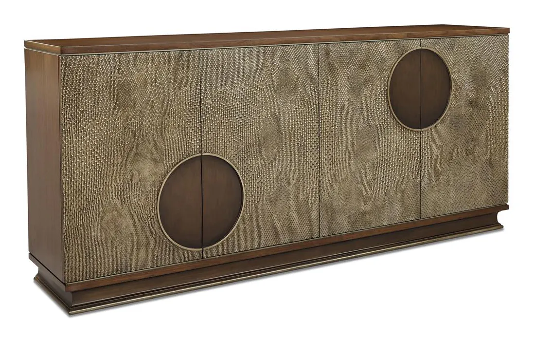 John Richard EUR-04-0821 Naga Four Door Credenza John Richard EUR-04-0821 Naga Four Door Credenza