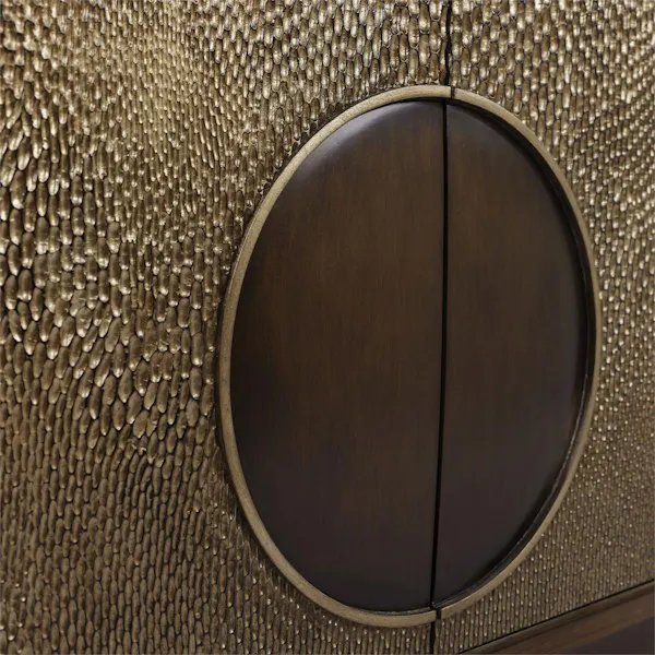 John Richard EUR-04-0821 Naga Four Door Credenza John Richard EUR-04-0821 Naga Four Door Credenza