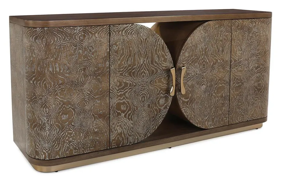 John Richard EUR-04-0829 Swallowtail Four Door Credenza John Richard EUR-04-0829 Swallowtail Four Door Credenza
