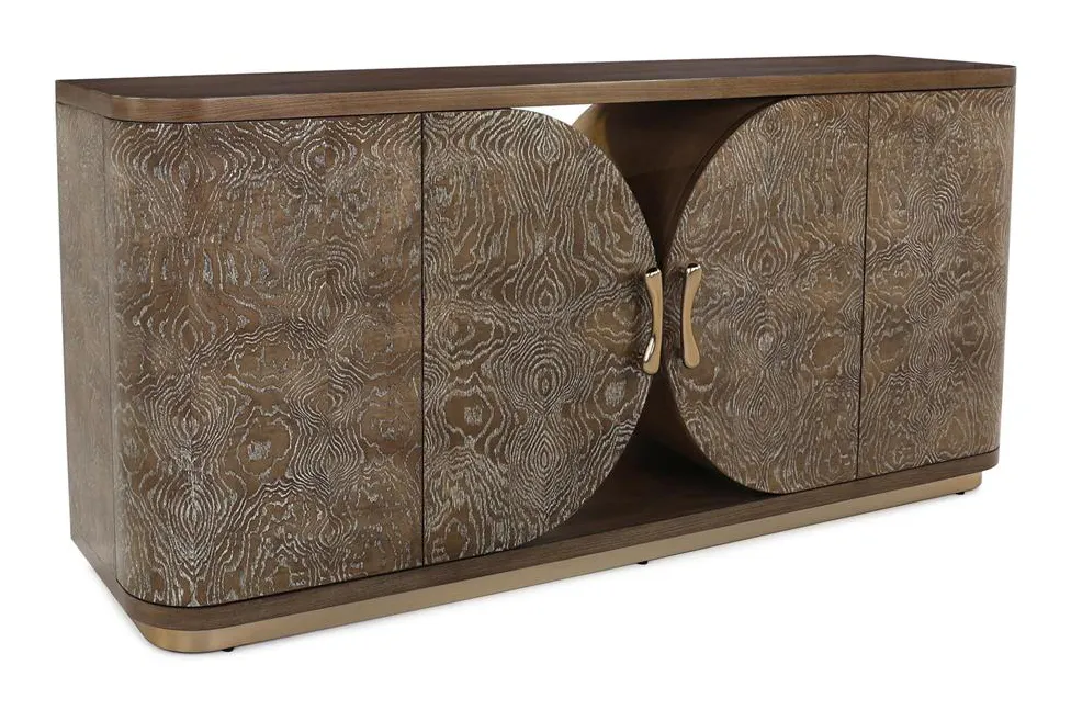 John Richard EUR-04-0829 Swallowtail Four Door Credenza John Richard EUR-04-0829 Swallowtail Four Door Credenza