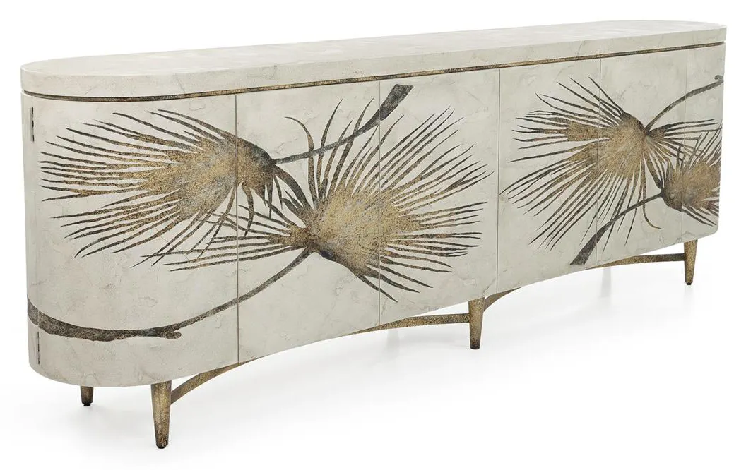 John Richard EUR-04-0835 Chardon Six Door Credenza John Richard EUR-04-0835 Chardon Six Door Credenza