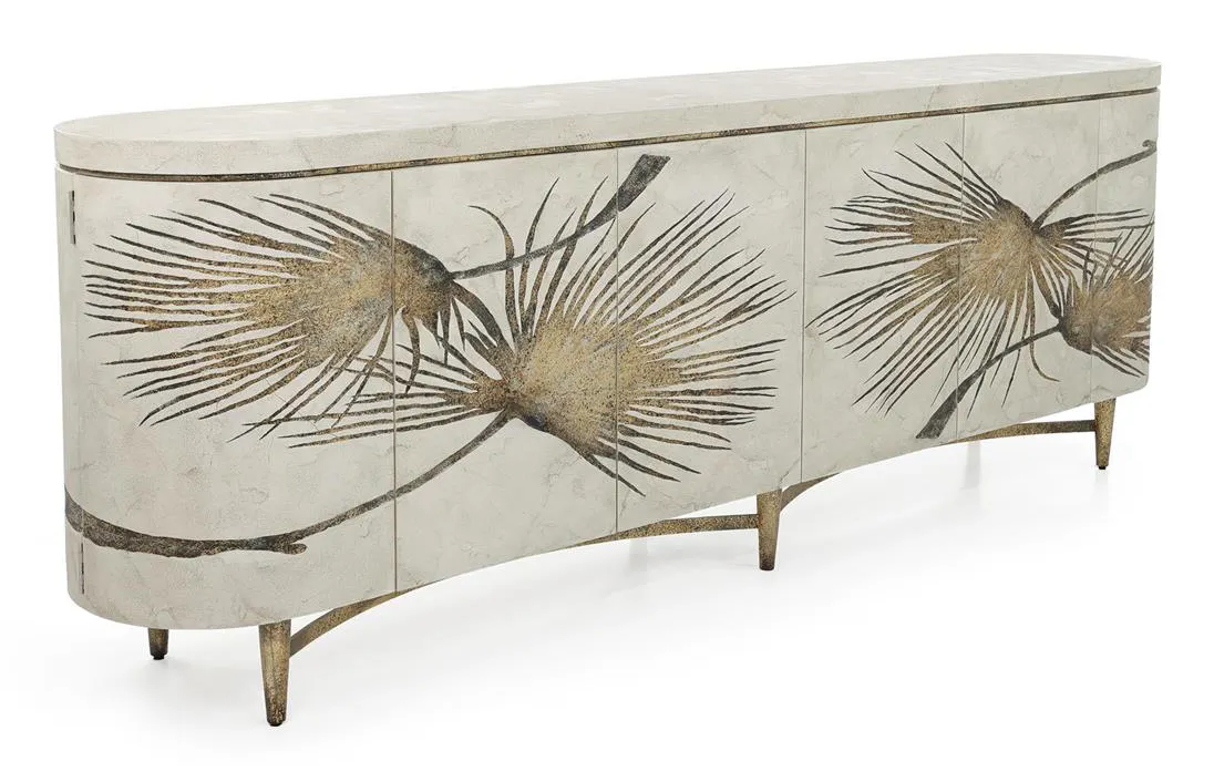 John Richard EUR-04-0835 Chardon Six Door Credenza John Richard EUR-04-0835 Chardon Six Door Credenza