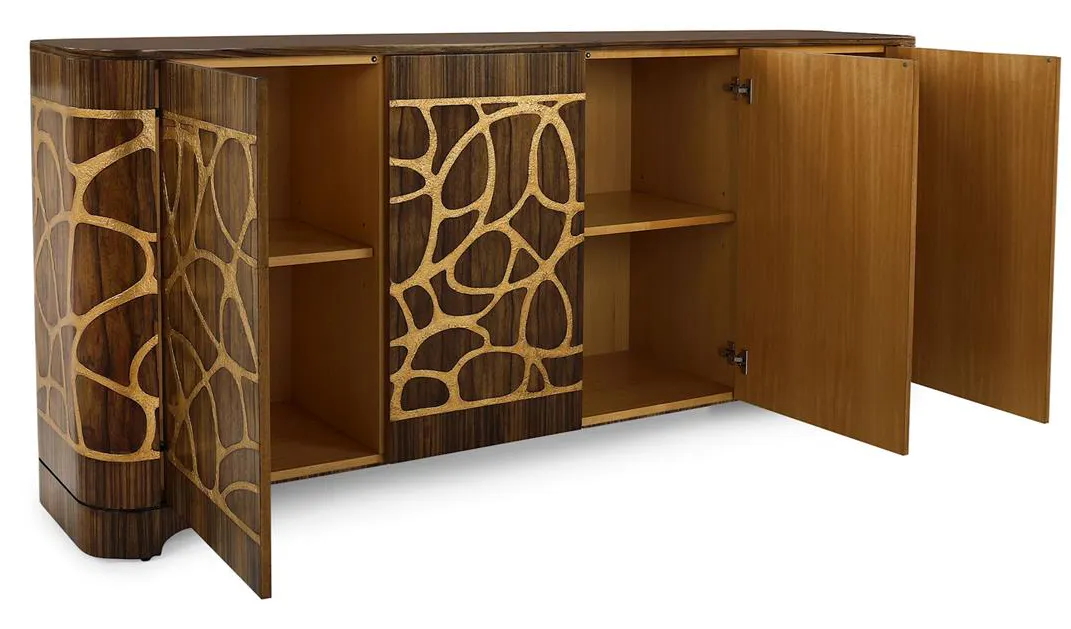 John Richard EUR-04-0851 Circle Four Door Credenza John Richard EUR-04-0851 Circle Four Door Credenza
