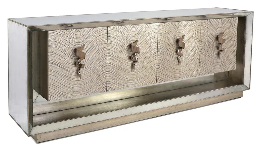 John Richard EUR-04-0852 Moon Shadow Four Door Sideboard John Richard EUR-04-0852 Moon Shadow Four Door Sideboard