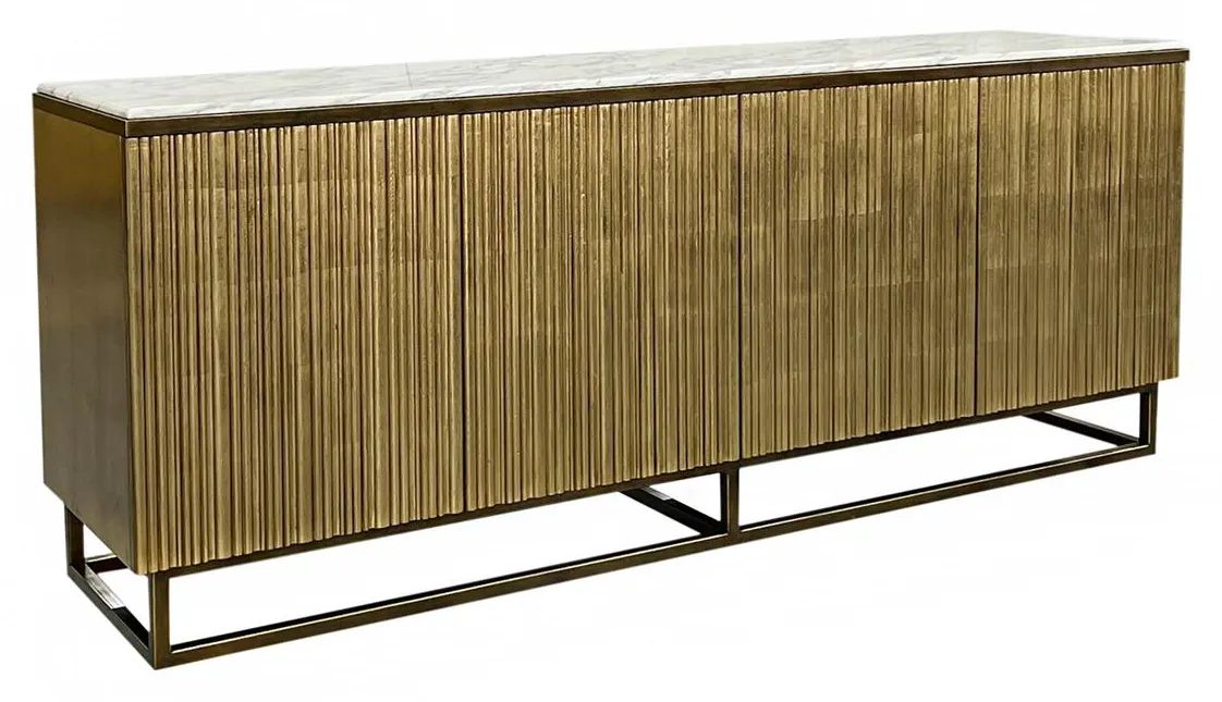 John Richard EUR-04-0860 Destello Four Door Credenza John Richard EUR-04-0860 Destello Four Door Credenza