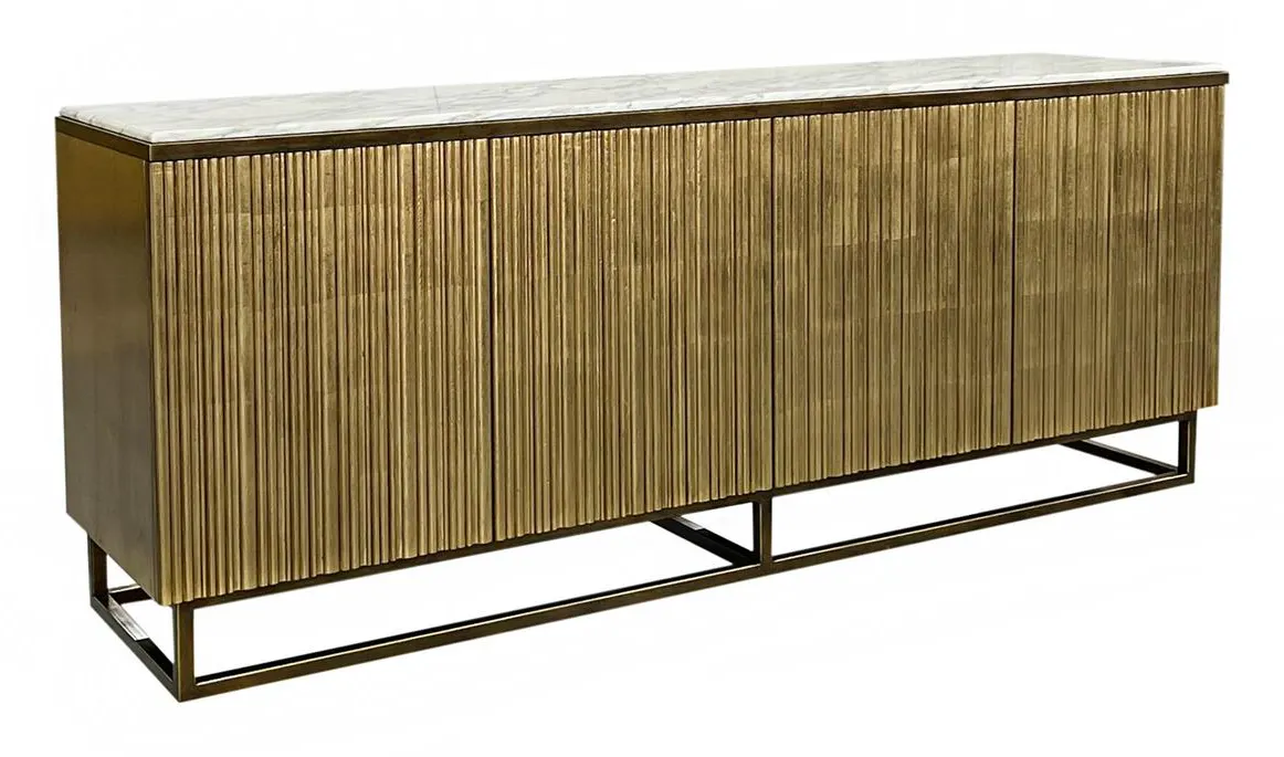 John Richard EUR-04-0860 Destello Four Door Credenza John Richard EUR-04-0860 Destello Four Door Credenza