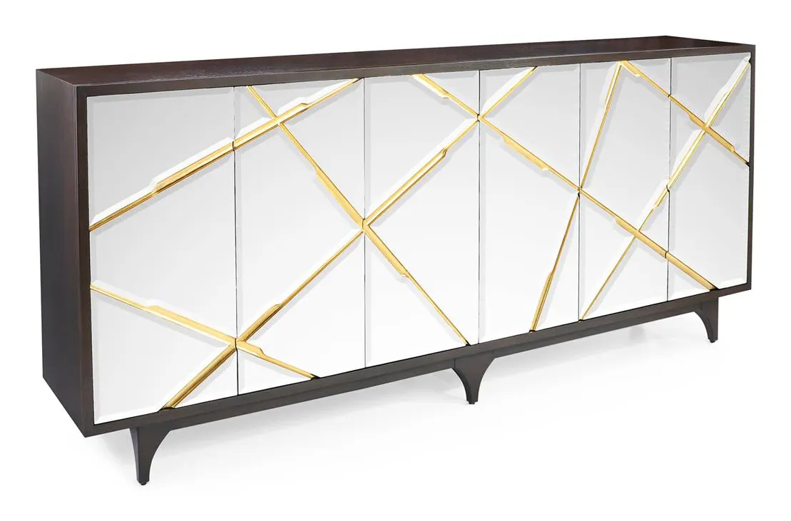 John Richard EUR-04-0871 Ronin Six Door Sideboard John Richard EUR-04-0871 Ronin Six Door Sideboard