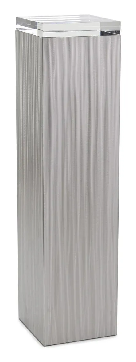 John Richard EUR-08-0106 Lucena Brushed Stainless Steel Pedestal I John Richard EUR-08-0106 Lucena Brushed Stainless Steel Pedestal I