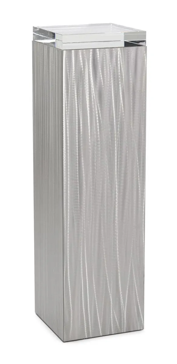 John Richard EUR-08-0107 Lucena Brushed Stainless Steel Pedestal II