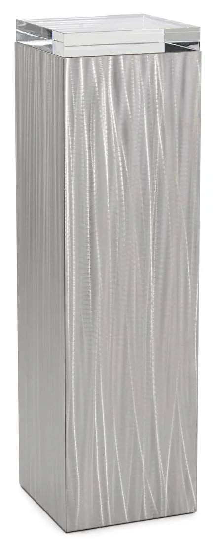 John Richard EUR-08-0107 Lucena Brushed Stainless Steel Pedestal II John Richard EUR-08-0107 Lucena Brushed Stainless Steel Pedestal II