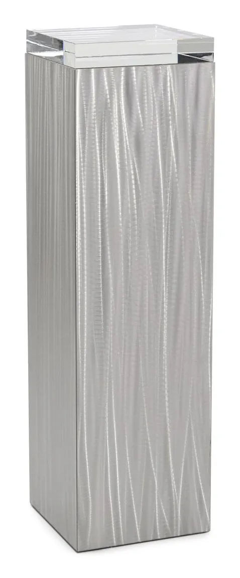 John Richard EUR-08-0107 Lucena Brushed Stainless Steel Pedestal II John Richard EUR-08-0107 Lucena Brushed Stainless Steel Pedestal II