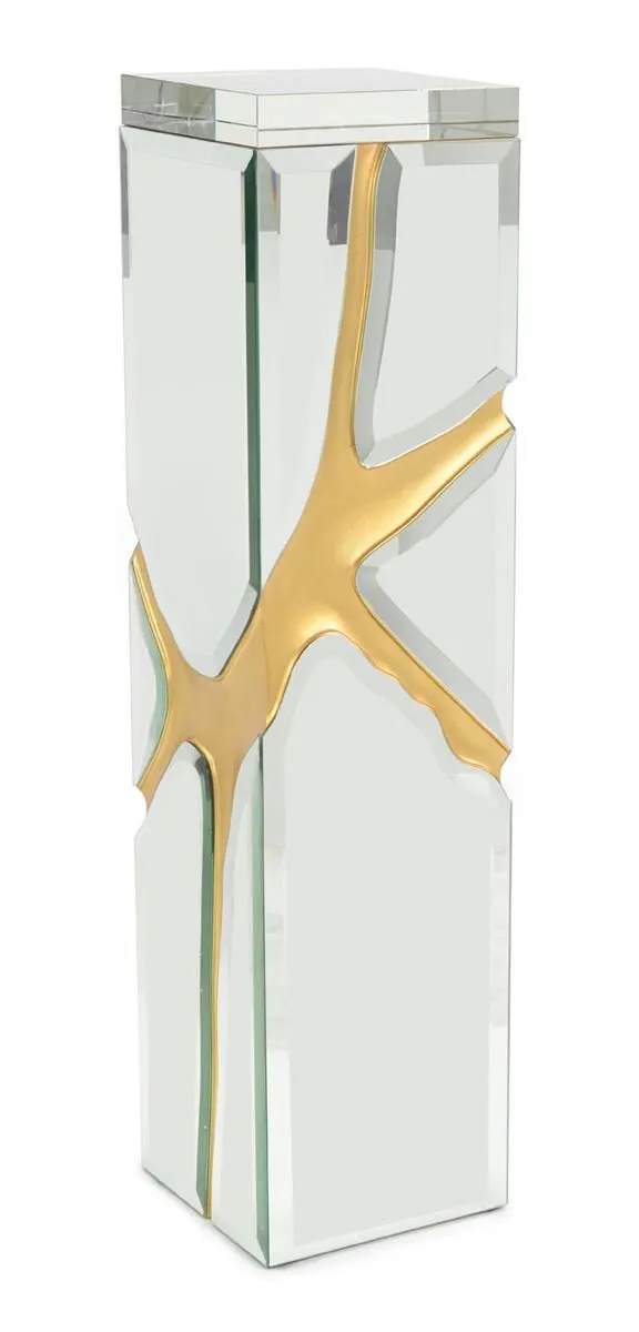 John Richard EUR-08-0122 Ravine Beveled Mirror Pedestal I