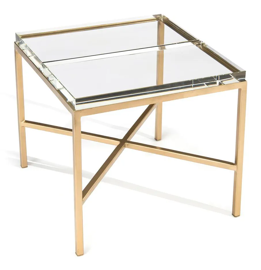 John Richard JFD-0124 Double Glass Block Bunching Table John Richard JFD-0124 Double Glass Block Bunching Table