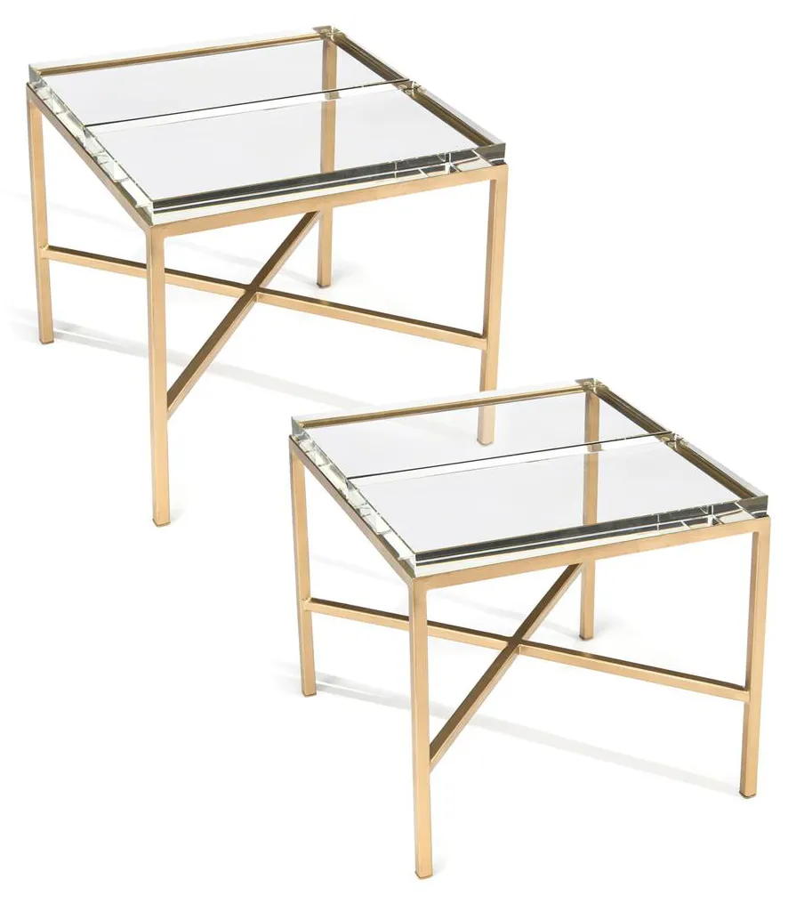 John Richard JFD-0124 Double Glass Block Bunching Table John Richard JFD-0124 Double Glass Block Bunching Table