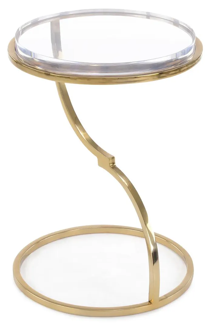 John Richard JFD-0169 Antique Brass Accent Table John Richard JFD-0169 Antique Brass Accent Table