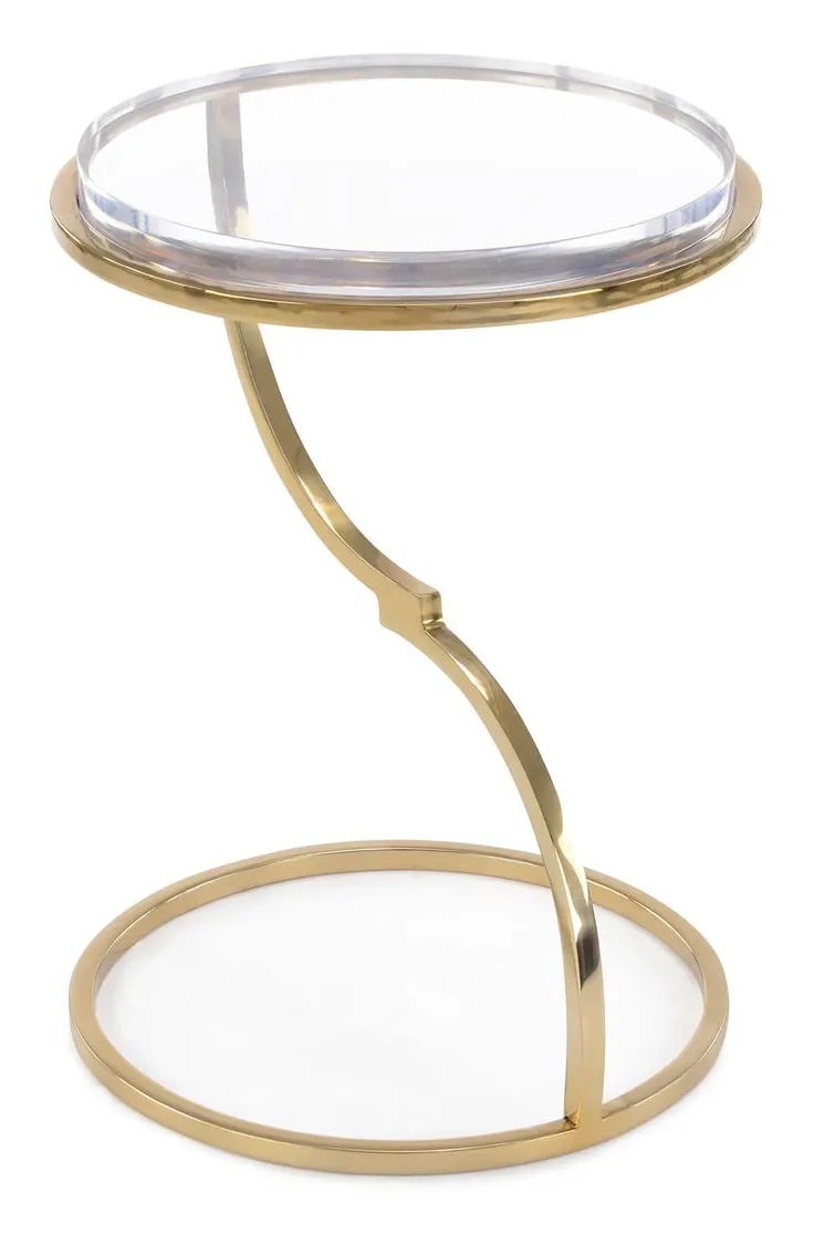 John Richard JFD-0169 Antique Brass Accent Table John Richard JFD-0169 Antique Brass Accent Table