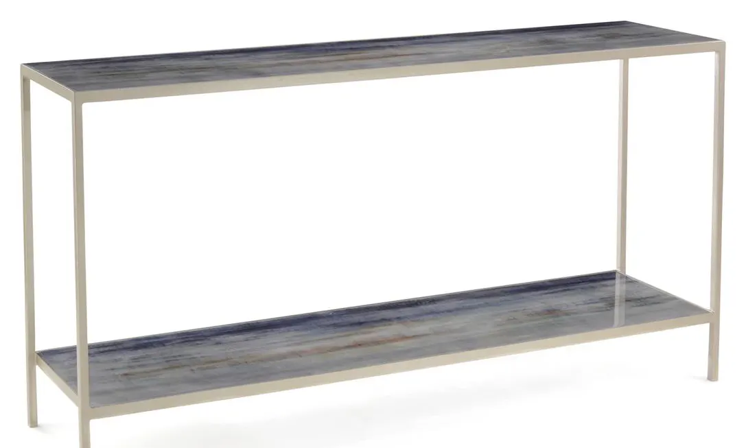 John Richard JFD-0182 Shaye Rawson's Spring Rain Sofa Table With Shelf John Richard JFD-0182 Shaye Rawson's Spring Rain Sofa Table With Shelf