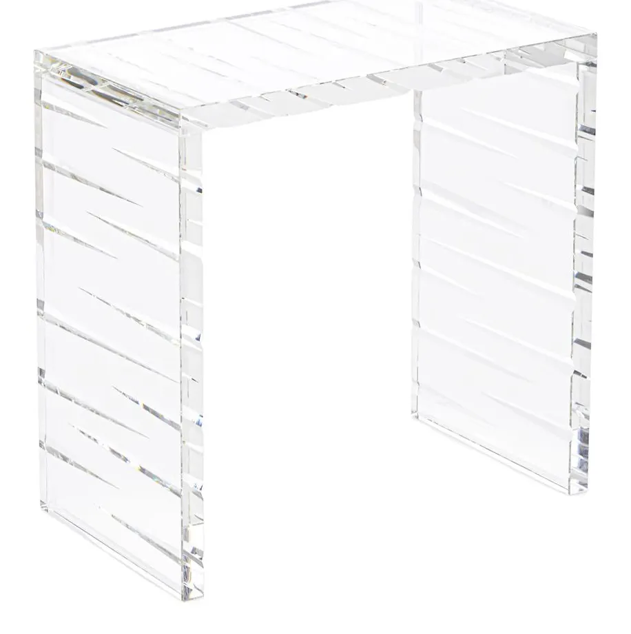 John Richard JFD-0268 Cut Crystal Side Table John Richard JFD-0268 Cut Crystal Side Table