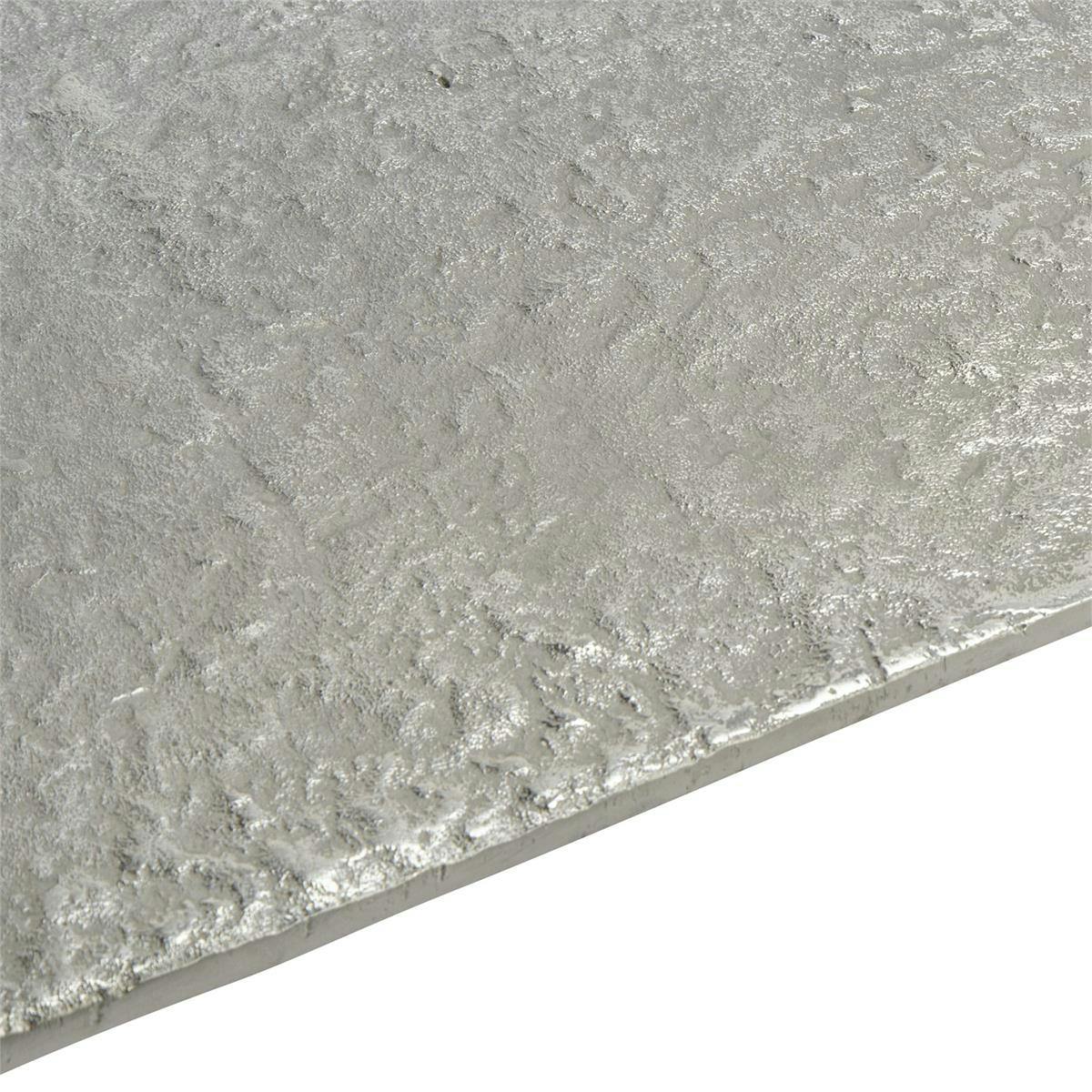John Richard JFD-0282 Cocktail Table In Textured Nickel John Richard JFD-0282 Cocktail Table In Textured Nickel