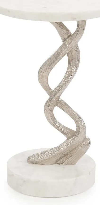 John Richard JFD-0295 Windswept Silver Martini Table John Richard JFD-0295 Windswept Silver Martini Table