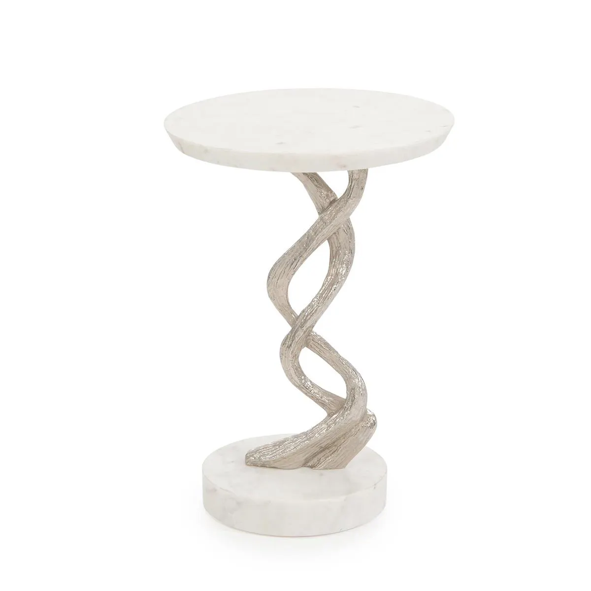 John Richard JFD-0295 Windswept Silver Martini Table
