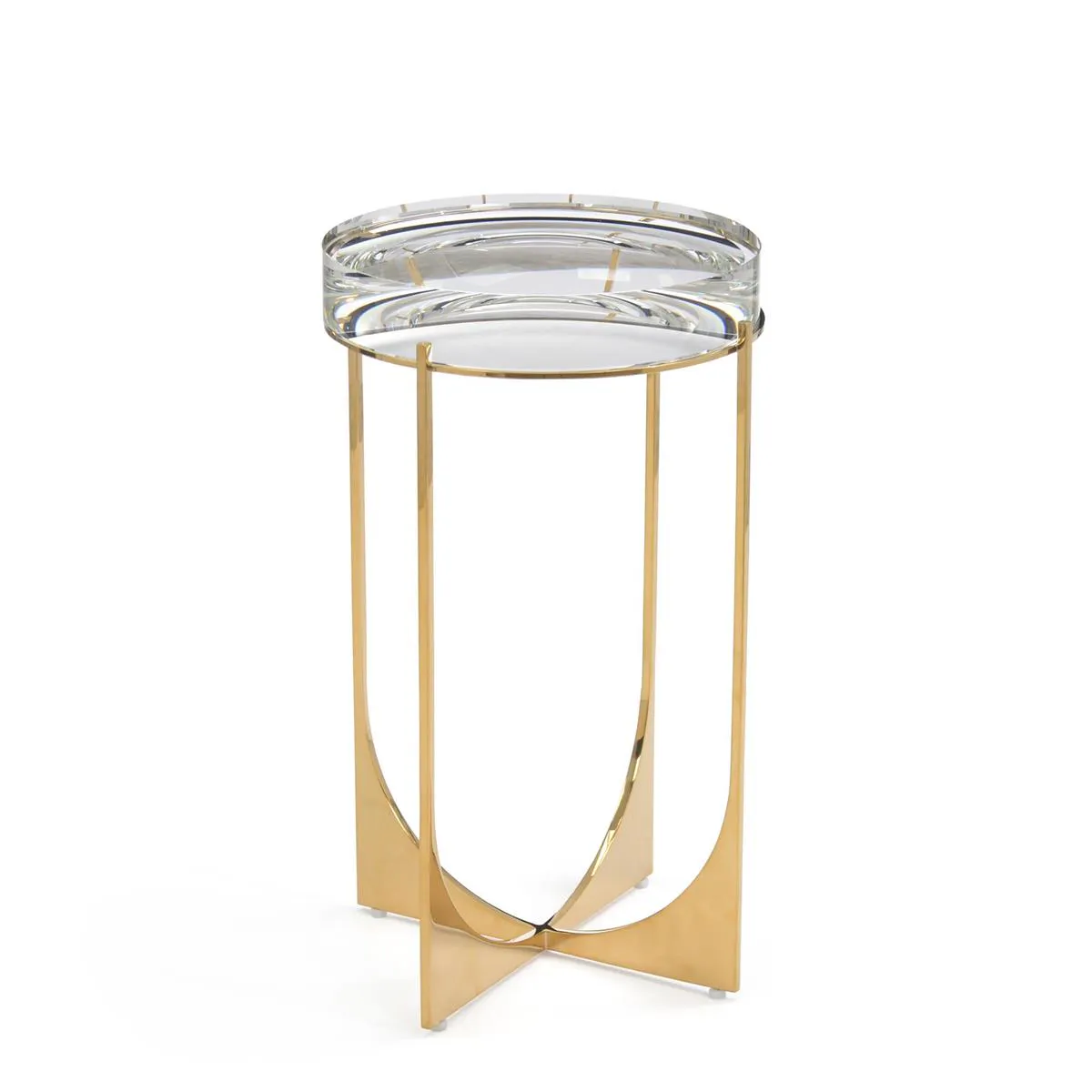 John Richard JFD-0314 Svelte Martini Table I Brass