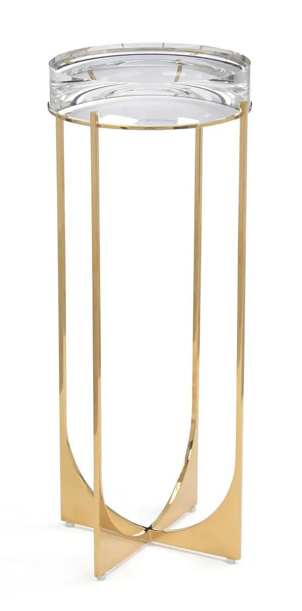 John Richard JFD-0315 Svelte Martini Table II Brass