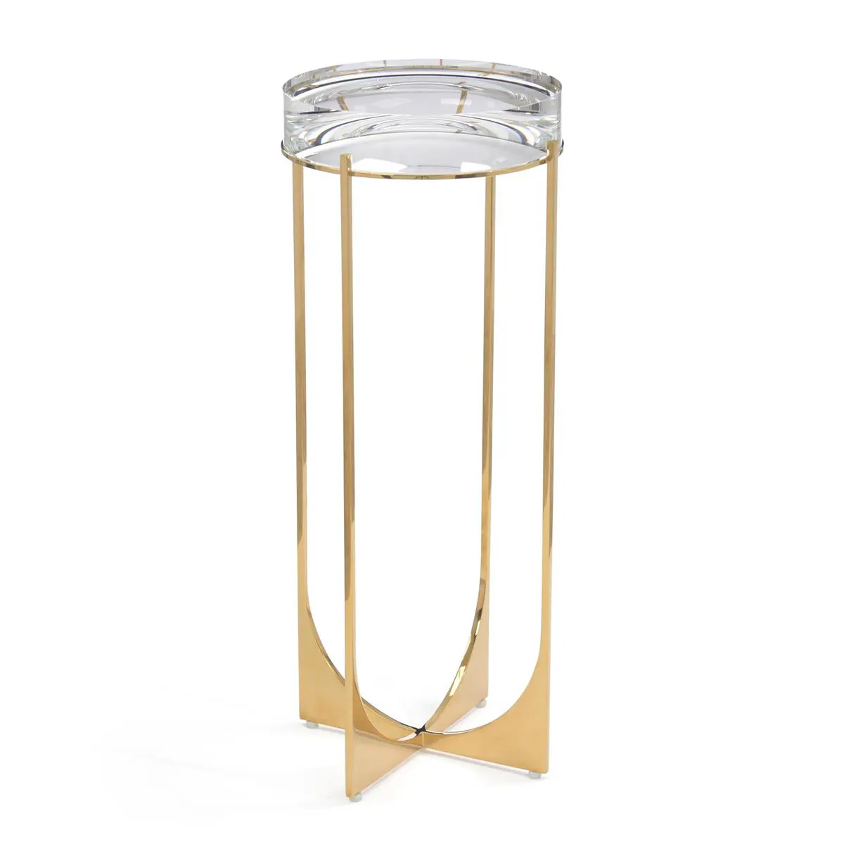 John Richard JFD-0315 Svelte Martini Table II Brass