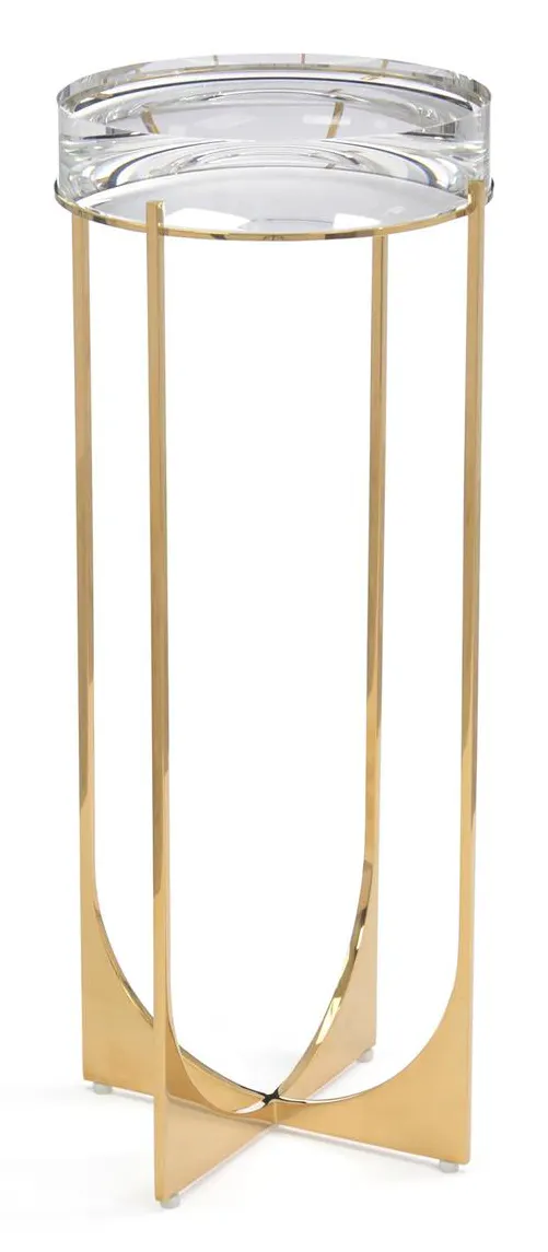 John Richard JFD-0315 Svelte Martini Table II Brass John Richard JFD-0315 Svelte Martini Table II Brass
