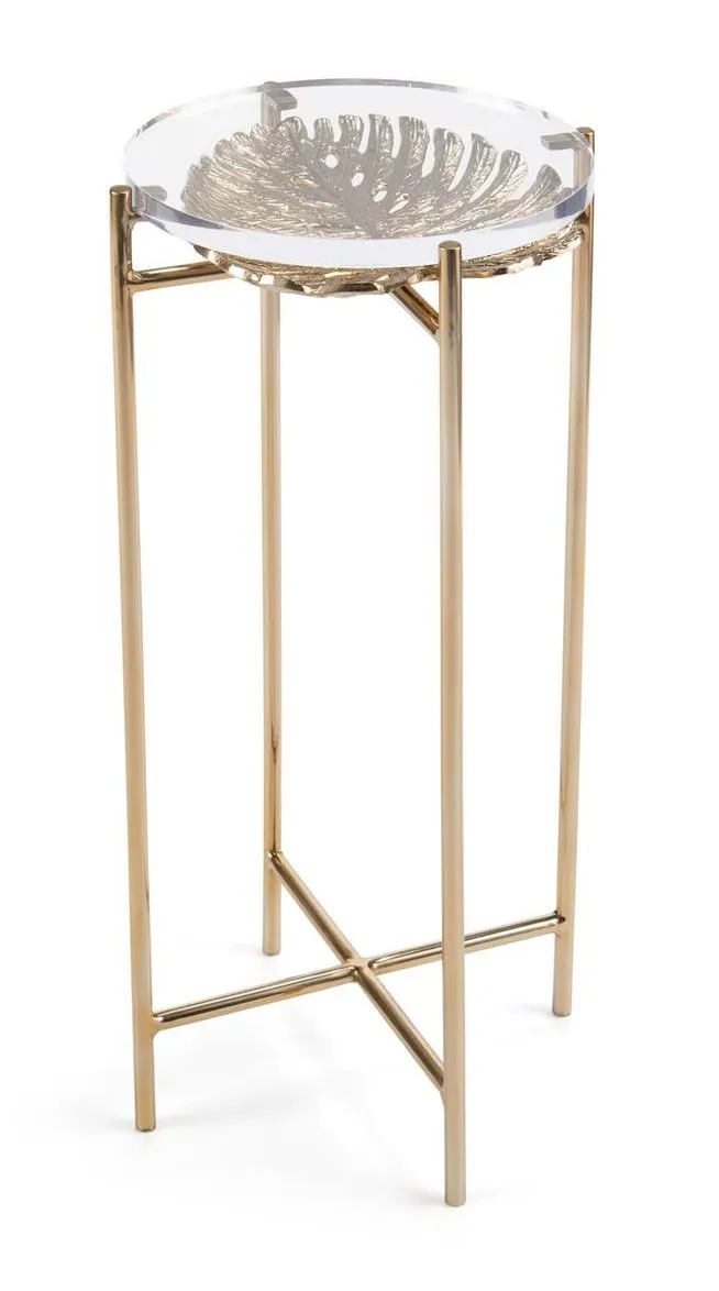John Richard JFD-0357 Palm Accent Table