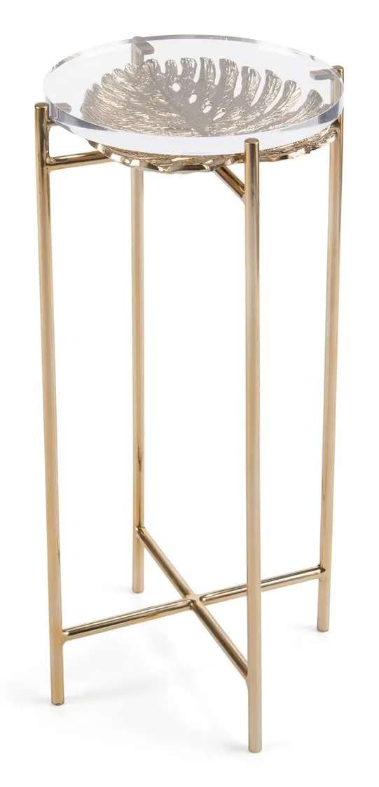 John Richard JFD-0357 Palm Accent Table John Richard JFD-0357 Palm Accent Table
