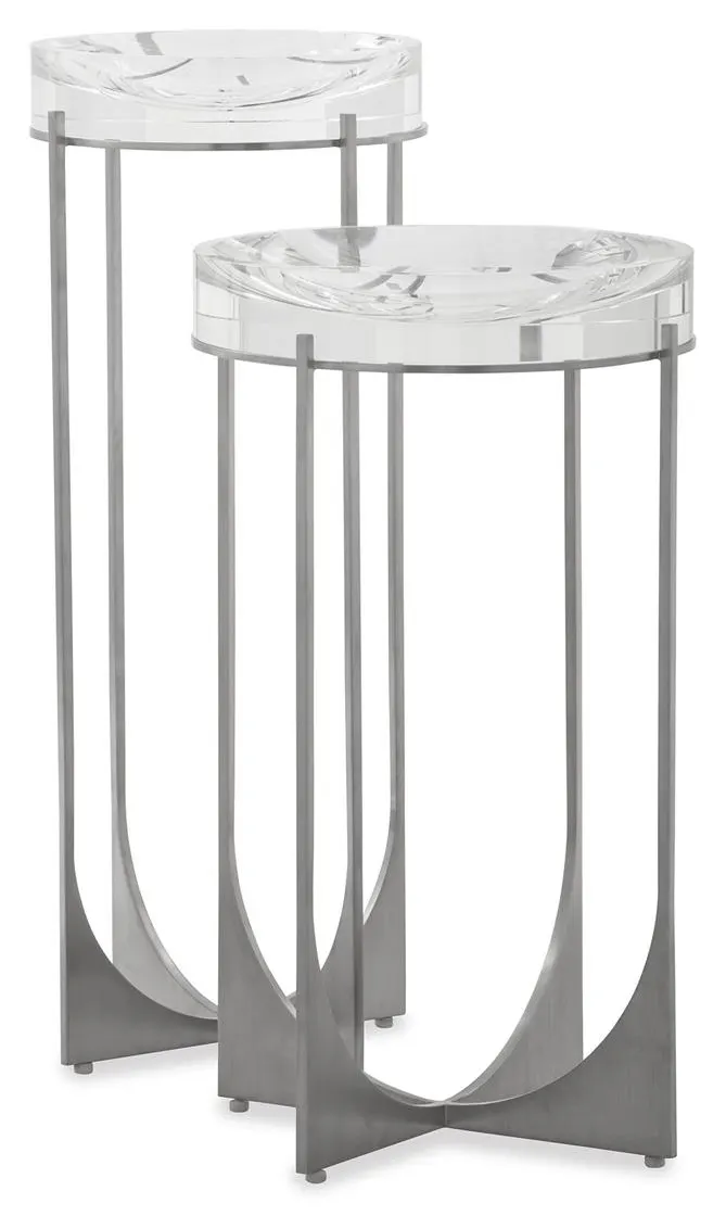 John Richard JFD-0372 Svelte Martini Table I Silver John Richard JFD-0372 Svelte Martini Table I Silver