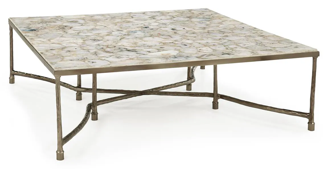 John Richard JFD-0438 Artigas Cocktail Table Brass John Richard JFD-0438 Artigas Cocktail Table Brass