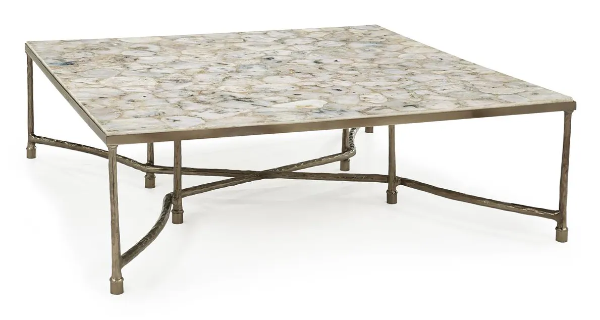 John Richard JFD-0438 Artigas Cocktail Table Brass John Richard JFD-0438 Artigas Cocktail Table Brass