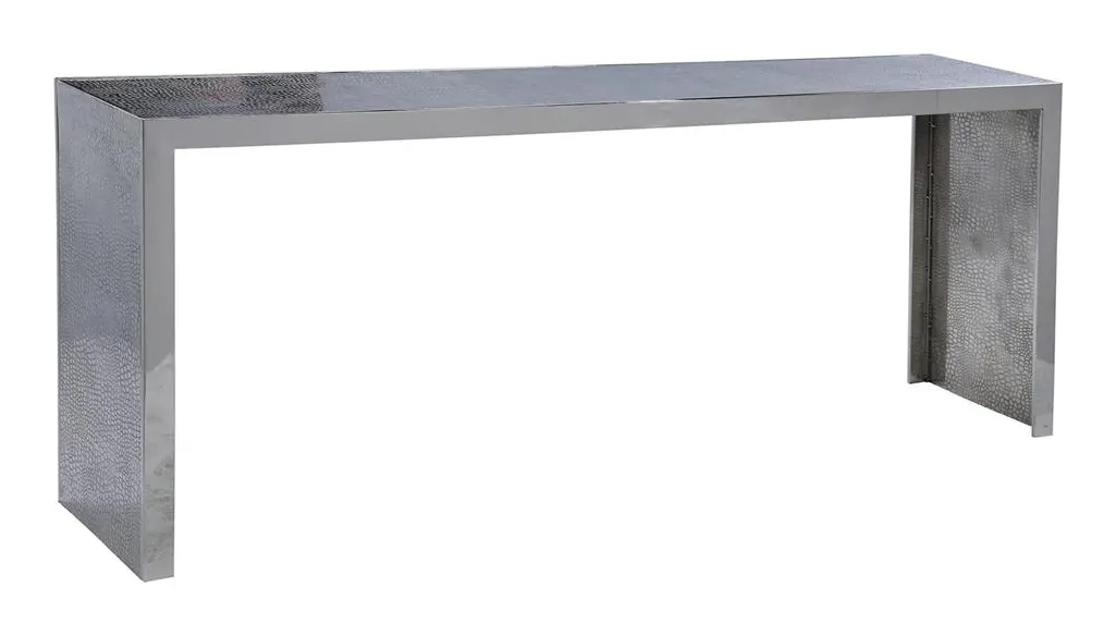 John Richard JFD-0439 Silver Serpent Console Table Small John Richard JFD-0439 Silver Serpent Console Table Small