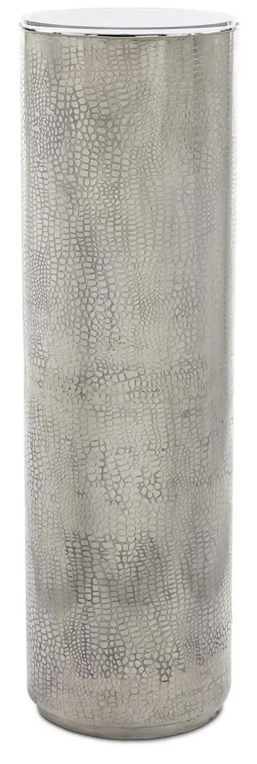 John Richard JFD-0450 Silver Serpent Lighted Pedestal John Richard JFD-0450 Silver Serpent Lighted Pedestal