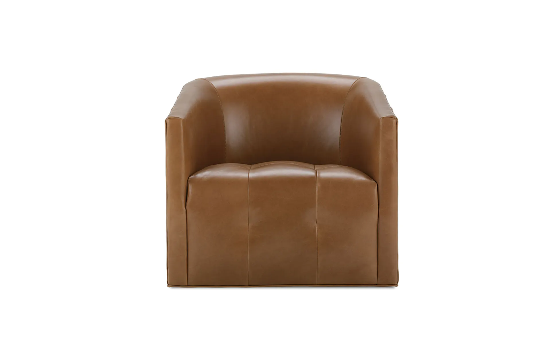 Rowe Furniture P420-L-316 Pate Leather Swivel
