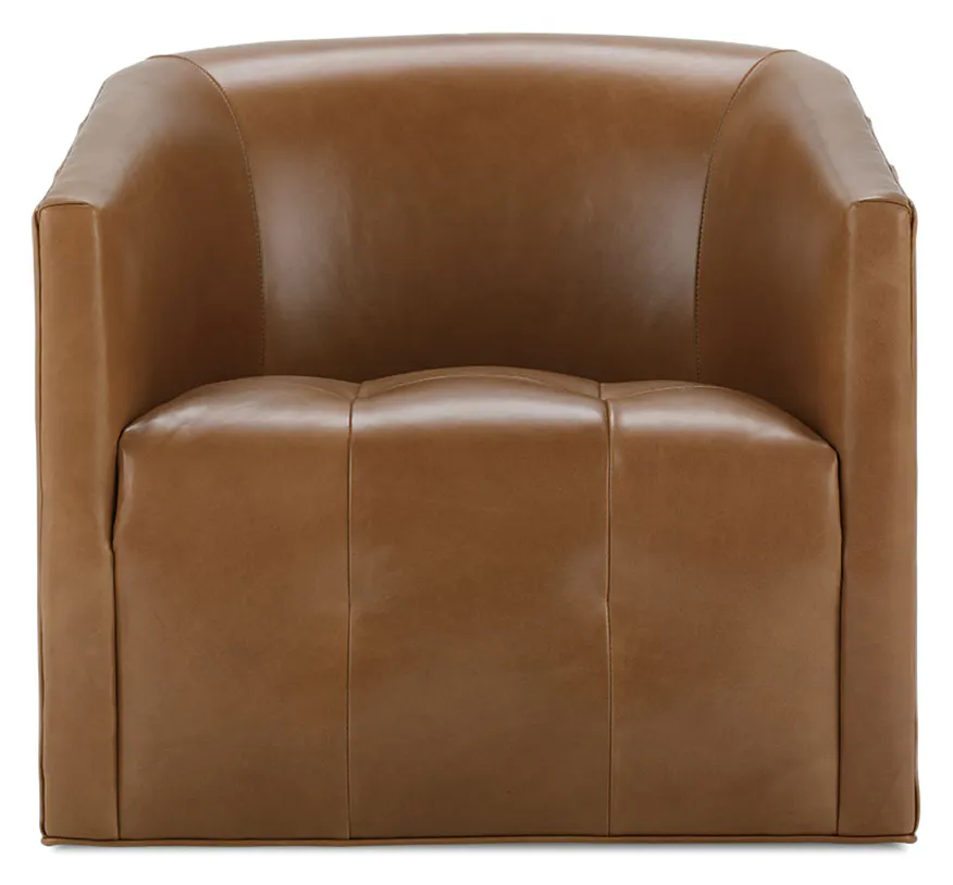 Rowe Furniture P420-L-316 Pate Leather Swivel Rowe Furniture P420-L-316 Pate Leather Swivel