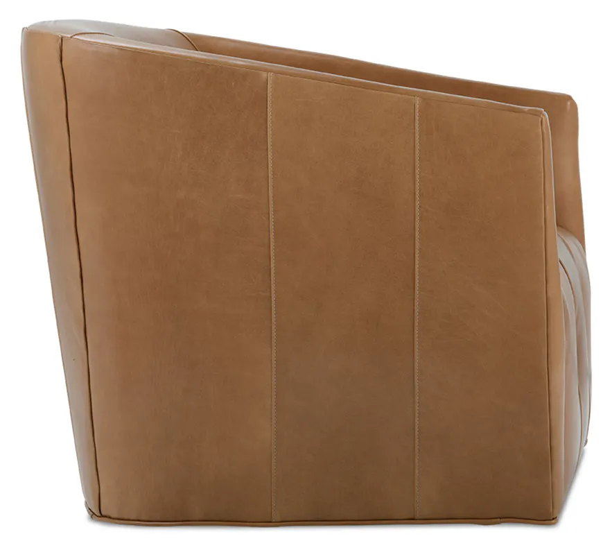 Rowe Furniture P420-L-316 Pate Leather Swivel Rowe Furniture P420-L-316 Pate Leather Swivel