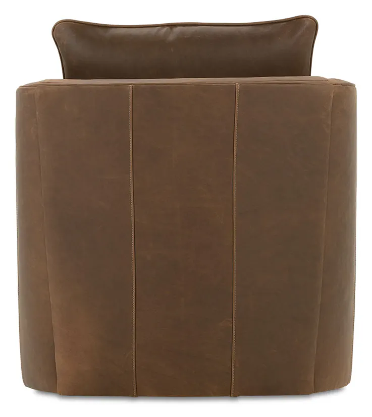 Rowe Furniture P865-L-016 Kitt Leather Swivel Chair Rowe Furniture P865-L-016 Kitt Leather Swivel Chair