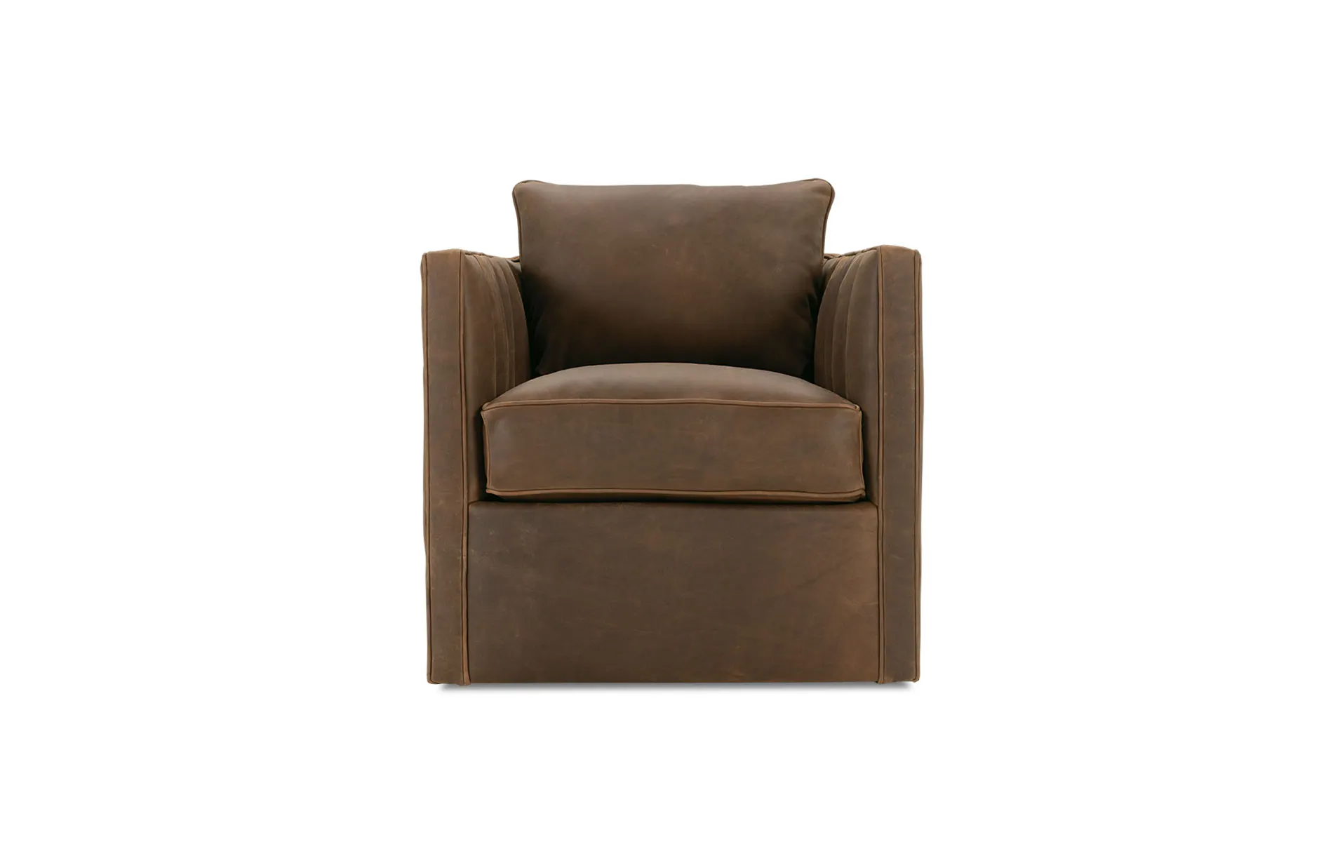 Rowe Furniture P865-L-016 Kitt Leather Swivel Chair