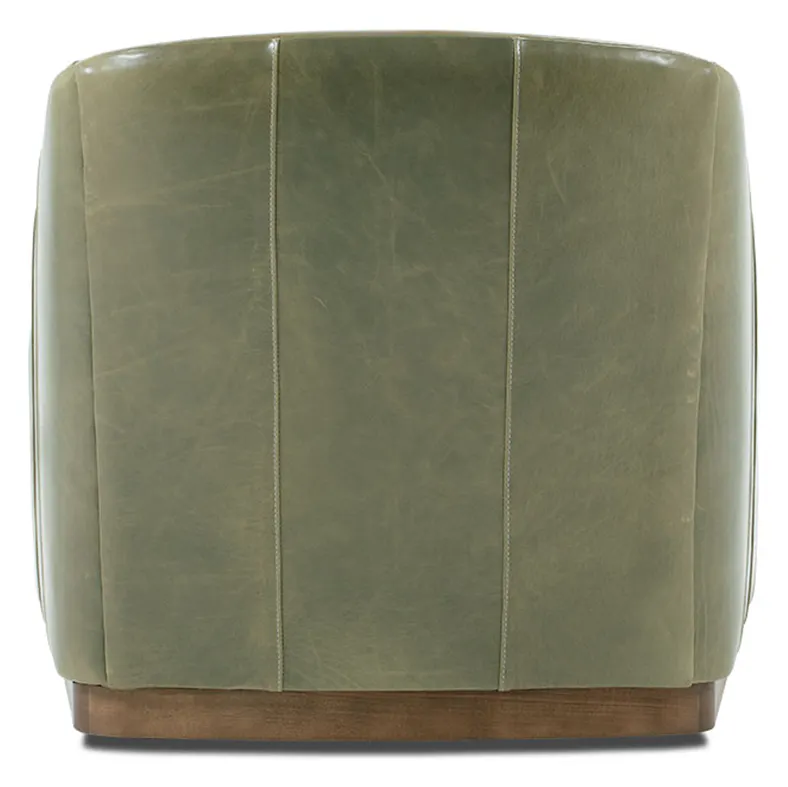 Rowe Furniture Q115-L-016 Bernie Leather Swivel Chair Rowe Furniture Q115-L-016 Bernie Leather Swivel Chair