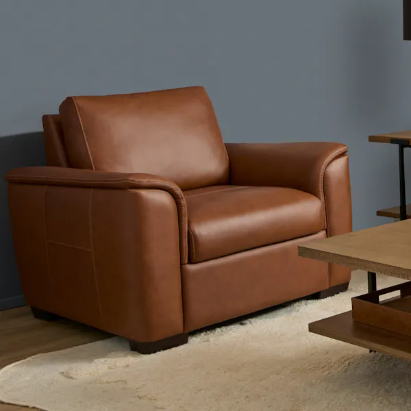 Flexsteel Furniture 1041-10-94672 Henry Caramel Leather Chair Flexsteel Furniture 1041-10-94672 Henry Caramel Leather Chair